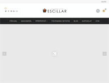 Tablet Screenshot of escillar.com